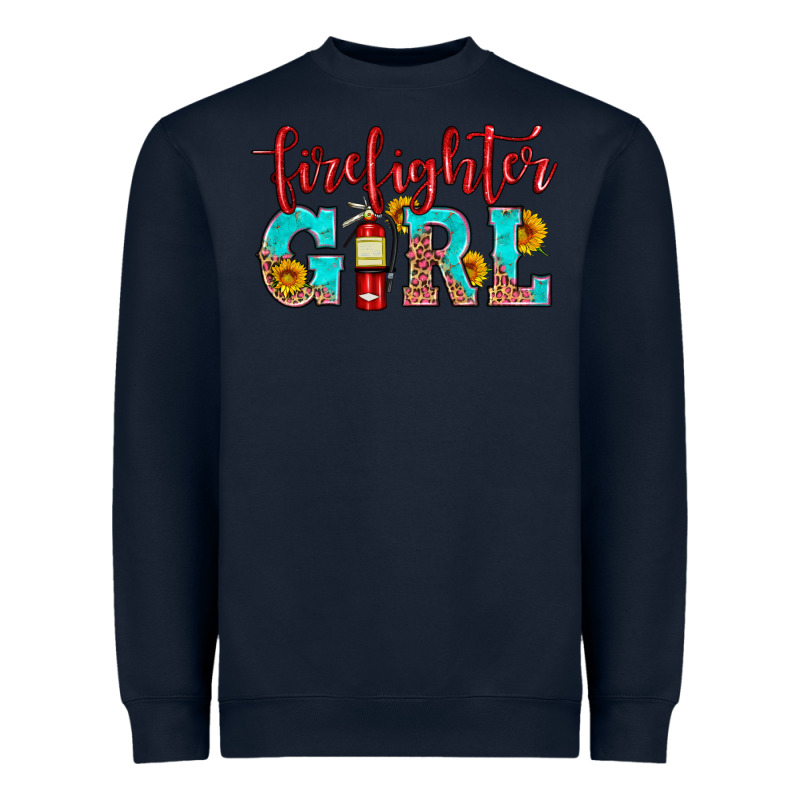 Firefighter Son Girl Heavyweight Sweatshirt by HRA Design Shop | Teevron