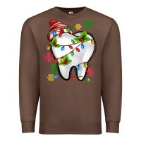 Chestnut Christmas Teeth Dentist Premium Sweatshirt - MaliasSmallBusiness