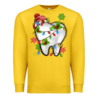 Lemon Christmas Teeth Dentist Premium Sweatshirt - MaliasSmallBusiness
