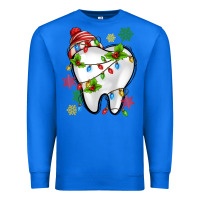 True Royal Christmas Teeth Dentist Premium Sweatshirt - MaliasSmallBusiness