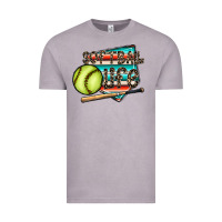 Vintage Zinc softball life Vintage Tee - CowhideDigitalArt