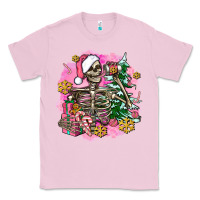 Bubblegum Pink pink coffee gifts christmas skeleton coffee Classic Tee - AdoDesignShop