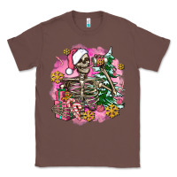Chestnut pink coffee gifts christmas skeleton coffee Classic Tee - AdoDesignShop