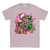 Lilac pink coffee gifts christmas skeleton coffee Classic Tee - AdoDesignShop
