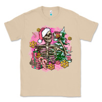 Mushroom pink coffee gifts christmas skeleton coffee Classic Tee - AdoDesignShop