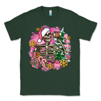 Sports Green pink coffee gifts christmas skeleton coffee Classic Tee - AdoDesignShop
