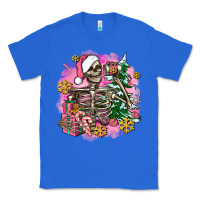 True Royal pink coffee gifts christmas skeleton coffee Classic Tee - AdoDesignShop