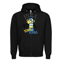Black rock your Zipper Hoodie - MaliasSmallBusiness