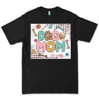 Black dog mom Premium Tee - MaliasSmallBusiness