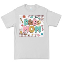Dove Grey dog mom Premium Tee - MaliasSmallBusiness