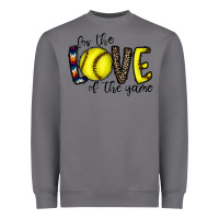 Storm for the love of the game softball Heavyweight Sweatshirt - CowhideDigitalArt