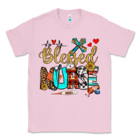 Bubblegum Pink blessed nurse Classic Tee - BundleAndBundleShop