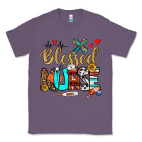 Lavender blessed nurse Classic Tee - BundleAndBundleShop