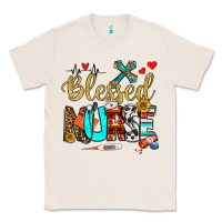 Natural blessed nurse Classic Tee - BundleAndBundleShop