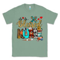 Sage blessed nurse Classic Tee - BundleAndBundleShop