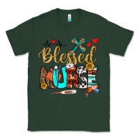 Sports Green blessed nurse Classic Tee - BundleAndBundleShop