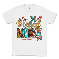 White blessed nurse Classic Tee - BundleAndBundleShop