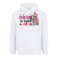 White freezing to death skeleton Heavyweight Hoodie - MaliasSmallBusiness