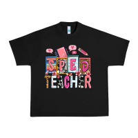 Black sped teacher Urban Heavy Tee - AdoDesignShop