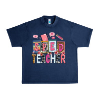 Navy sped teacher Urban Heavy Tee - AdoDesignShop