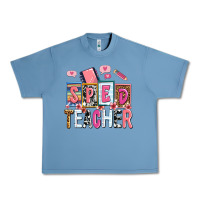 Pebble Blue sped teacher Urban Heavy Tee - AdoDesignShop