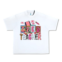 White sped teacher Urban Heavy Tee - AdoDesignShop