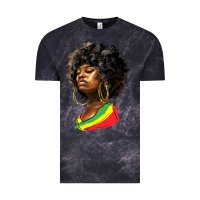 Cloud Black juneteenth black women Vintage Tee - HRA Design Shop
