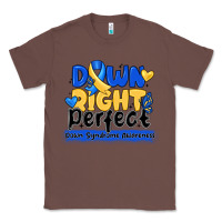 Chestnut down right perfect down syndrome awareness Classic Tee - CowhideDigitalArt