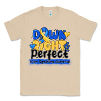 Mushroom down right perfect down syndrome awareness Classic Tee - CowhideDigitalArt