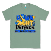 Sage down right perfect down syndrome awareness Classic Tee - CowhideDigitalArt