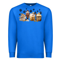True Royal Dog Mom Coffee Lover Coffee Cups Premium Sweatshirt - MaliasSmallBusiness