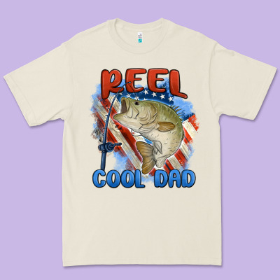 Premium Tee reel cool dad