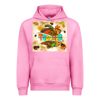 Fuchsia Pink fall teacher pumpkin Urban Hoodie - TumblerDesignByShophia