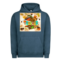 Pigment Midnight Navy fall teacher pumpkin Urban Hoodie - TumblerDesignByShophia