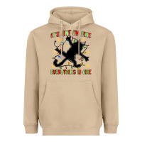 Mushroom it's fine i'm fine everything is fine Heavyweight Hoodie - MaliasSmallBusiness