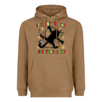 Toasted Coconut it's fine i'm fine everything is fine Heavyweight Hoodie - MaliasSmallBusiness