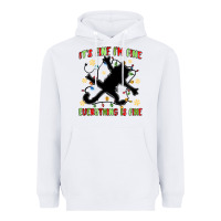 White it's fine i'm fine everything is fine Heavyweight Hoodie - MaliasSmallBusiness