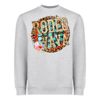 Heather Grey rodeo yaya Heavyweight Sweatshirt - RacoonDesign