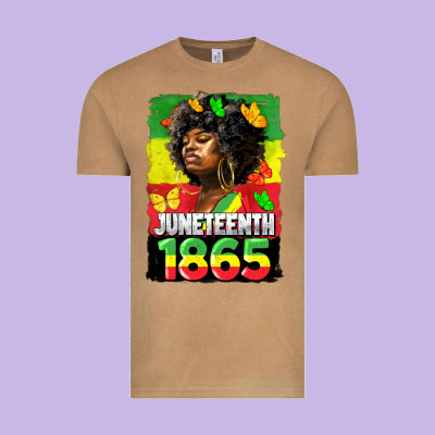 Juneteenth 1865 Black Freedom Vintage Tee Designed By Hra Design Shop