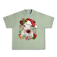 Oil Green christmas heifer Urban Heavy Tee - JahusDesignShop