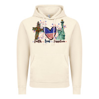 Vintage Artic Faith love Freedom 4th of july Vintage Hoodie - CowGirlArtShop