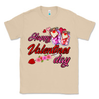 Mushroom happy valentines day Classic Tee - AdoDesignShop