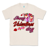 Natural happy valentines day Classic Tee - AdoDesignShop