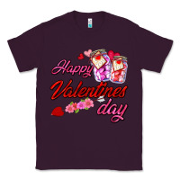 Plum happy valentines day Classic Tee - AdoDesignShop