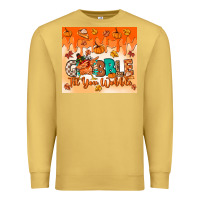 Antique Gold gobble til you wobble tumbler Premium Sweatshirt - MaliasSmallBusiness