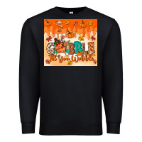 Black gobble til you wobble tumbler Premium Sweatshirt - MaliasSmallBusiness