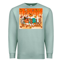 Seafoam gobble til you wobble tumbler Premium Sweatshirt - MaliasSmallBusiness