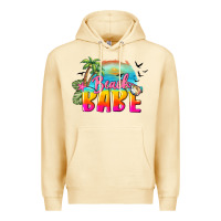 Pina Colada beach babe Premium Hoodie - BarkalooDesign