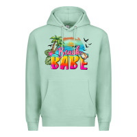 Seafoam beach babe Premium Hoodie - BarkalooDesign