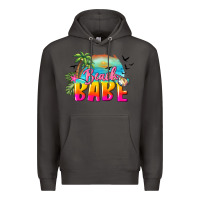Smoke beach babe Premium Hoodie - BarkalooDesign